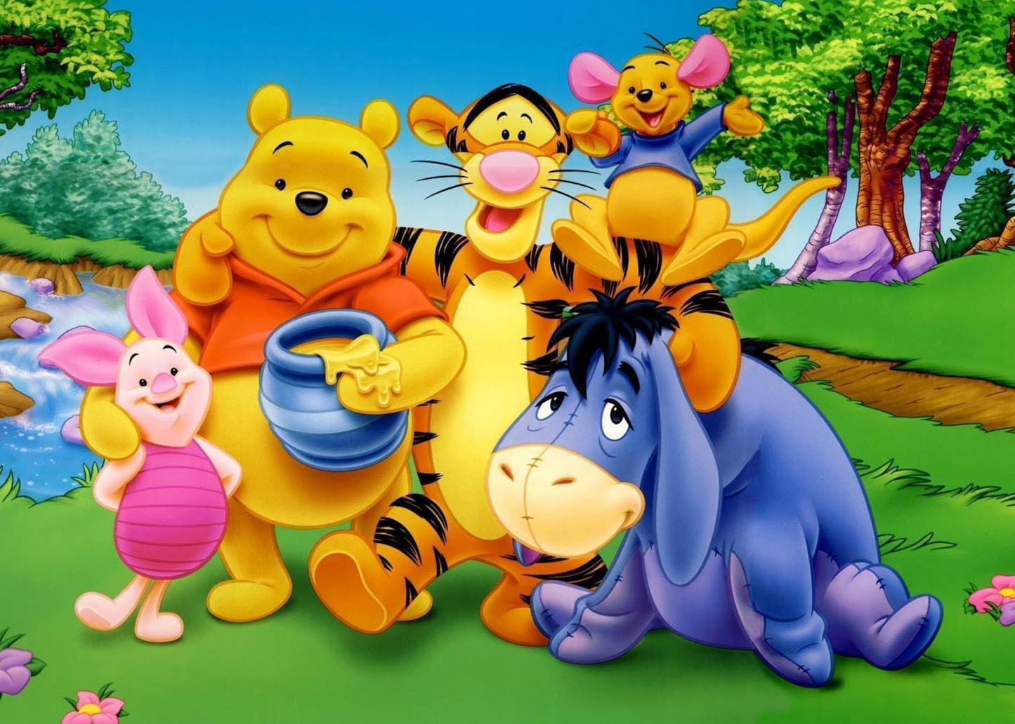 Winnie and Friends - 80 Pieces