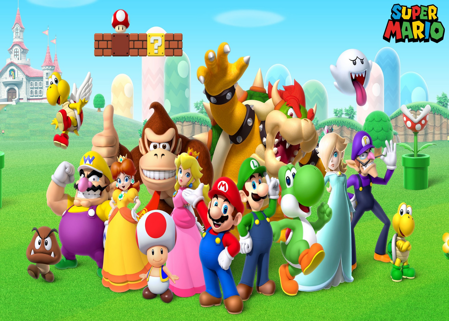 Super Mario - 80 Pieces
