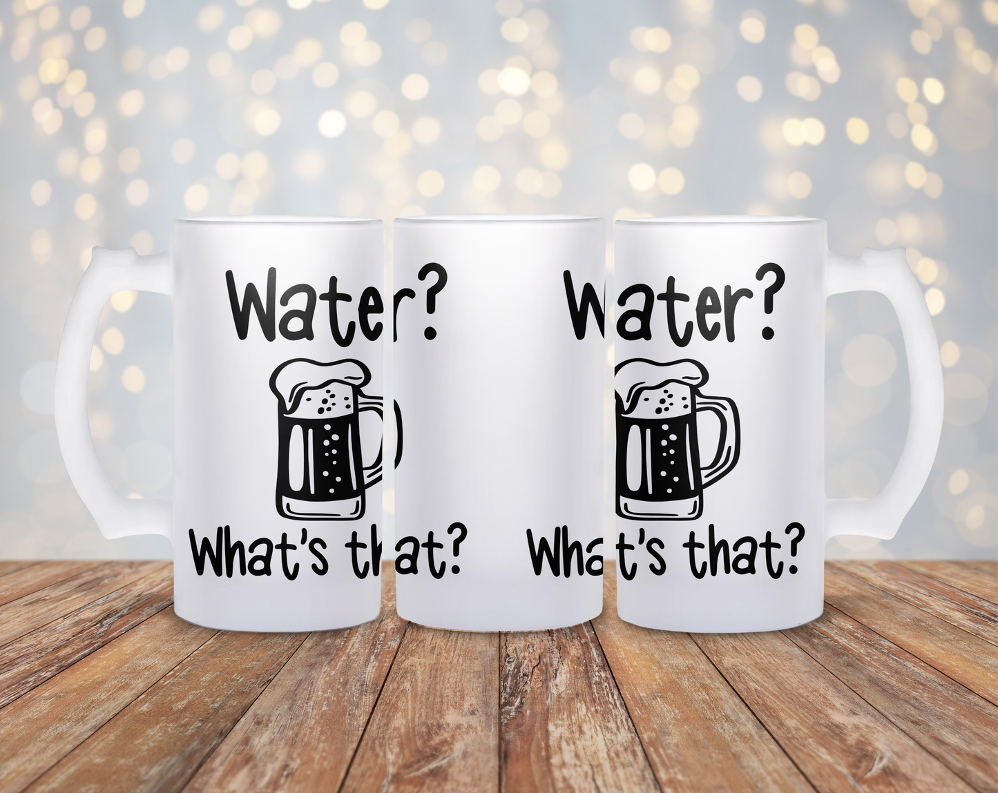 Water? What's That?