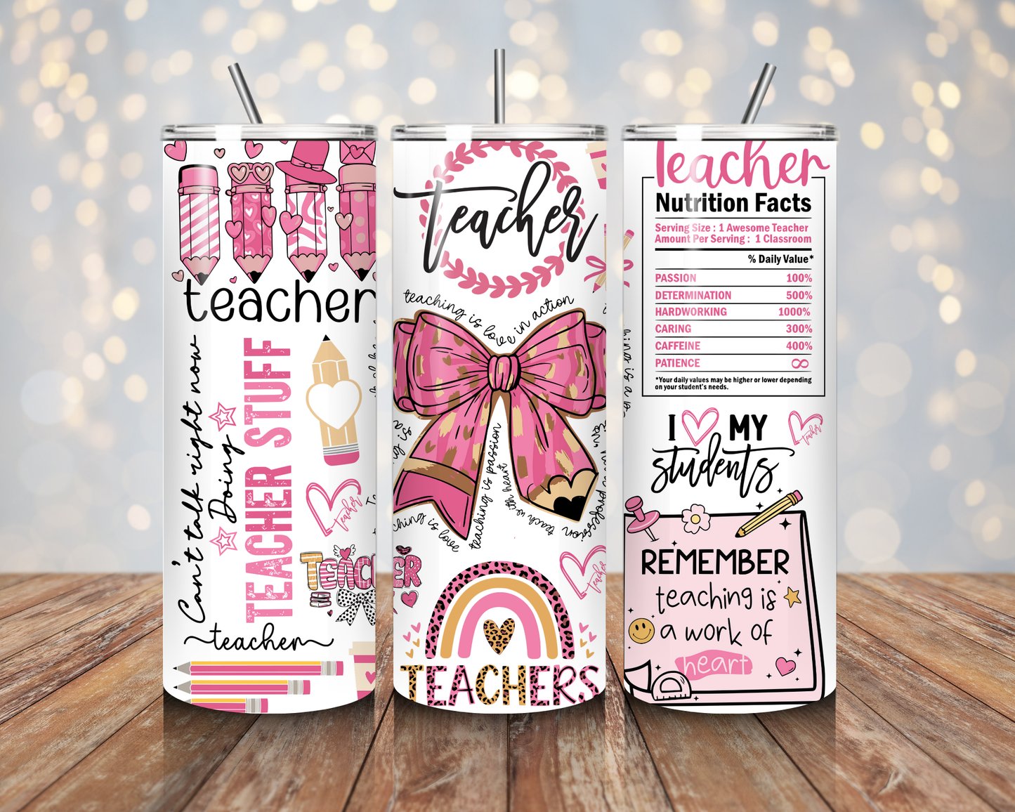 Pretty in Pink Teacher