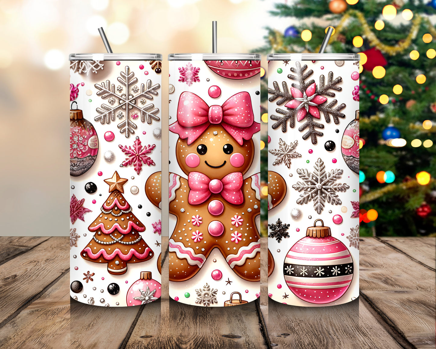 Pink Gingerbread Sparkle