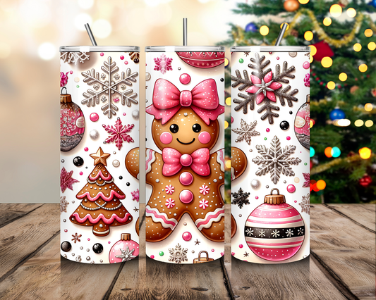 Pink Gingerbread Sparkle