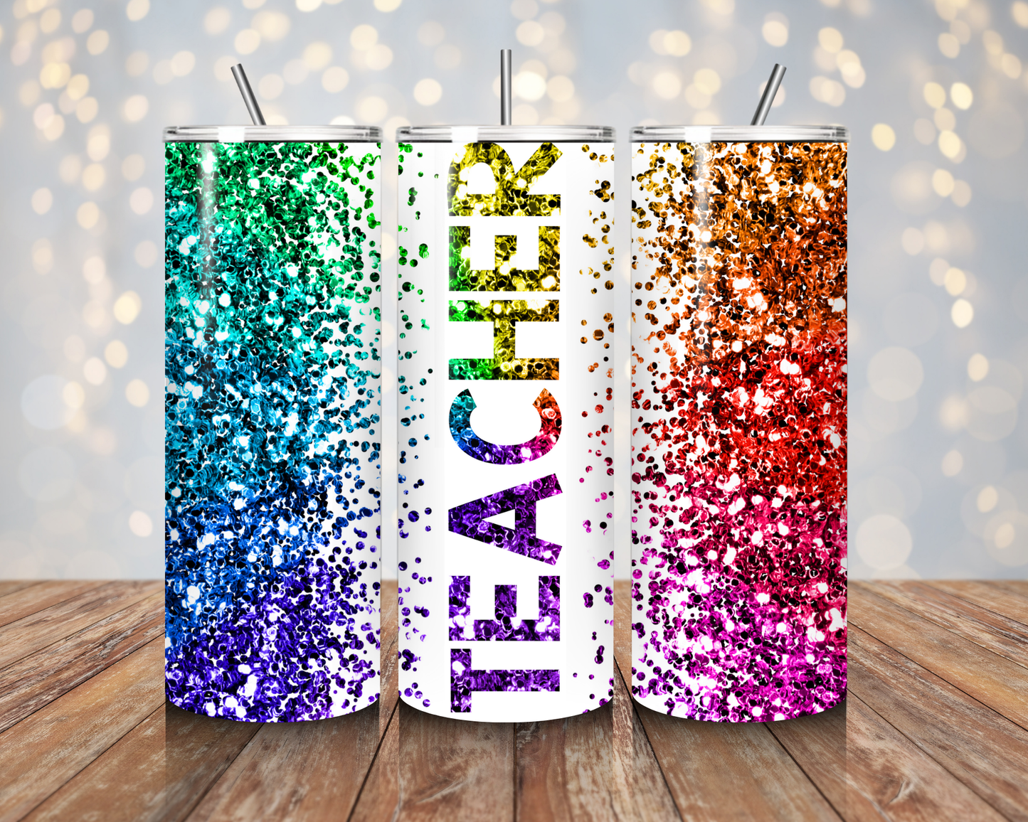 Glitter Gradient Teacher