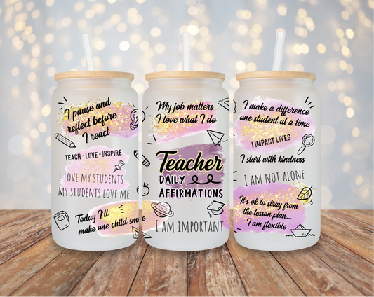 Teacher Daily Affirmations