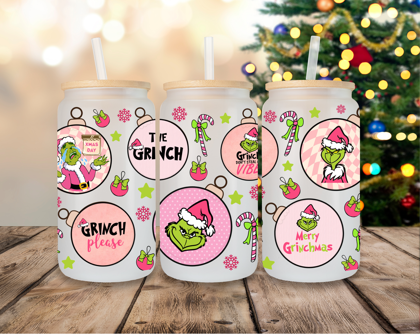 Pretty Pink Grinchmas
