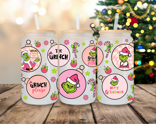 Pretty Pink Grinchmas