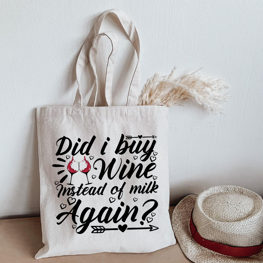 Wine Instead of Milk