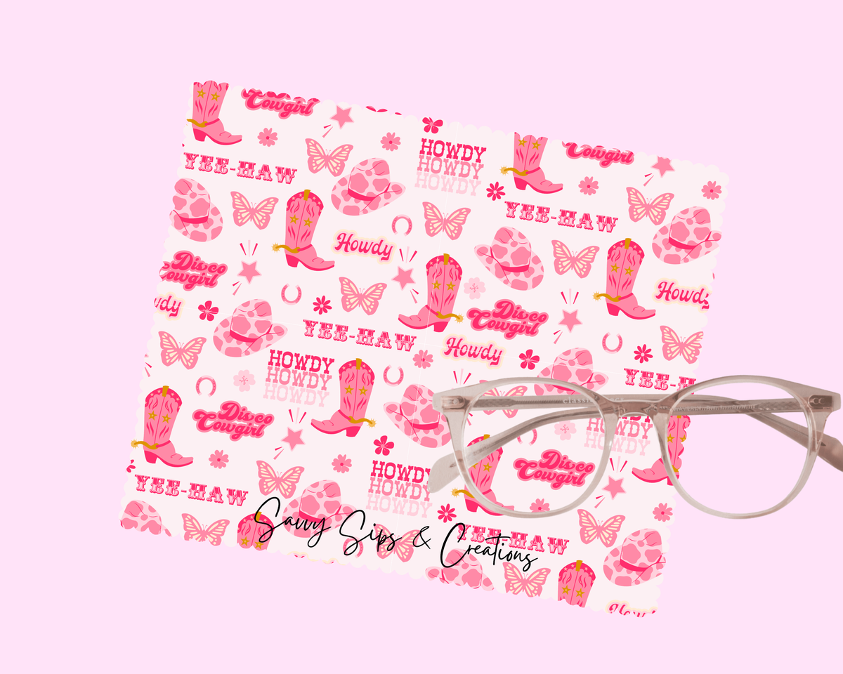 Lens Cleaning Cloth: Howdy