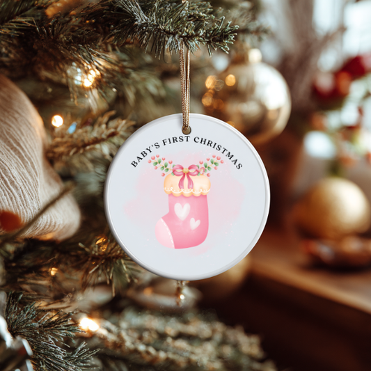 Baby’s First Christmas – Pink Edition