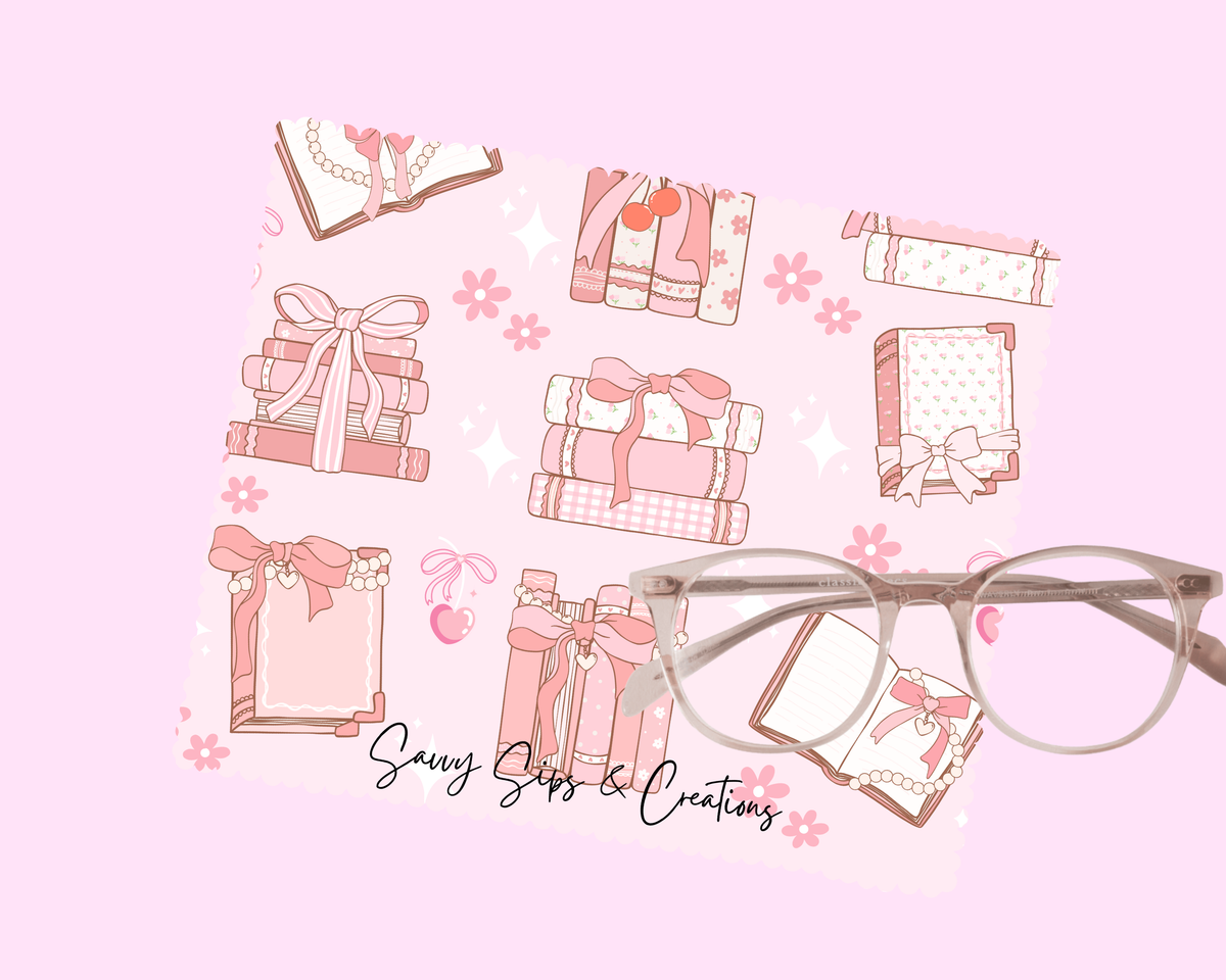 Lens Cleaning Cloth: Book Lover