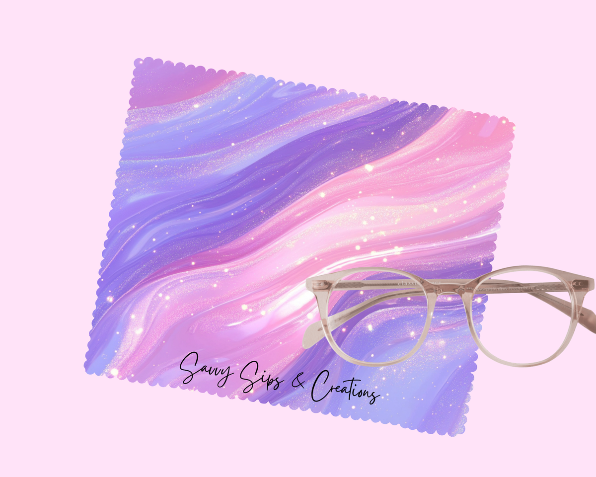 Lens Cleaning Cloth: Cosmic Swirl