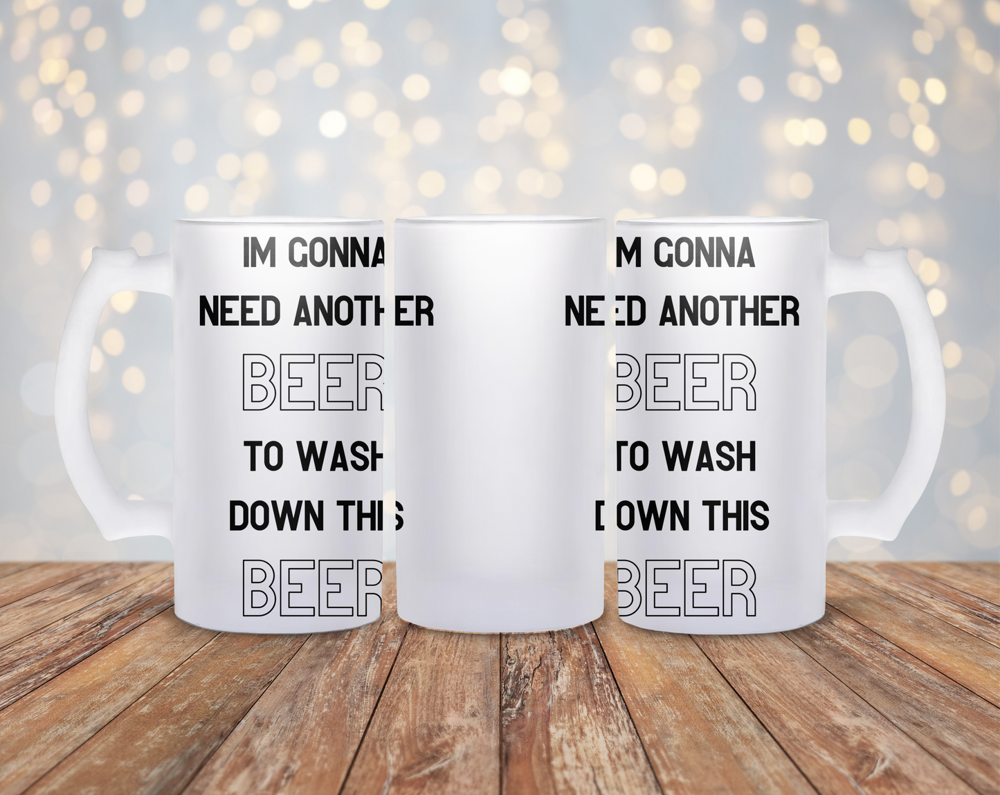 I'm Gonna Need A Beer To Wash Down This Beer