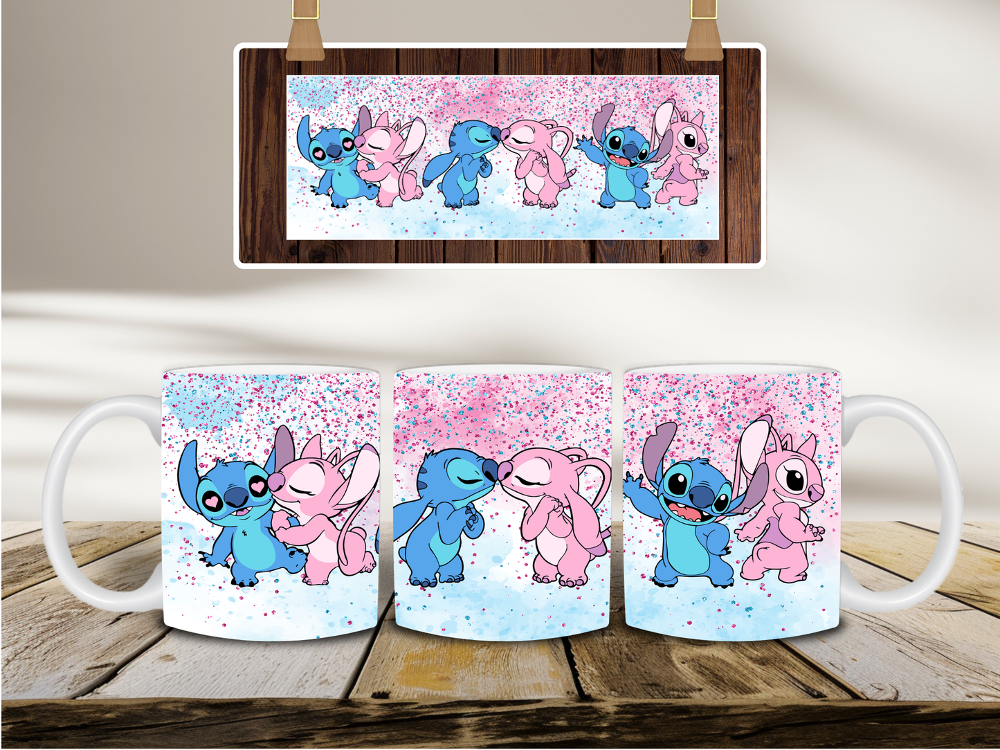 Stitch and Angel