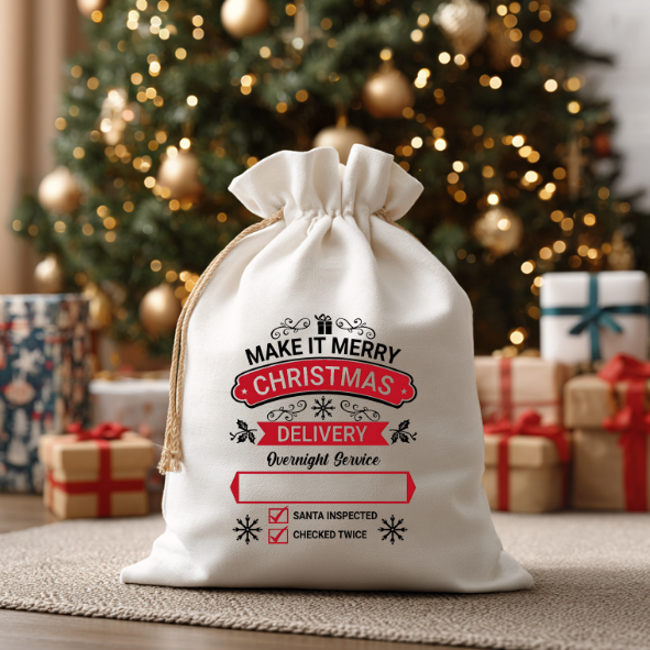 Personalised Christmas Sack