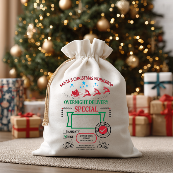 Personalised Christmas Sack
