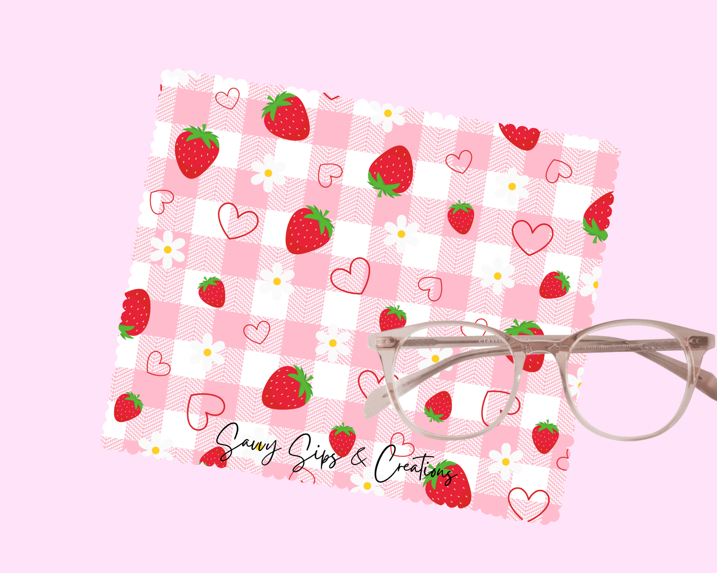 Lens Cleaning Cloth: Sweet Heart