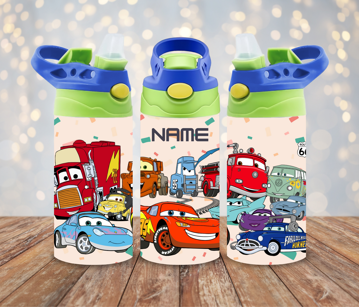 Flip Top Water Bottle #43 - Customisable