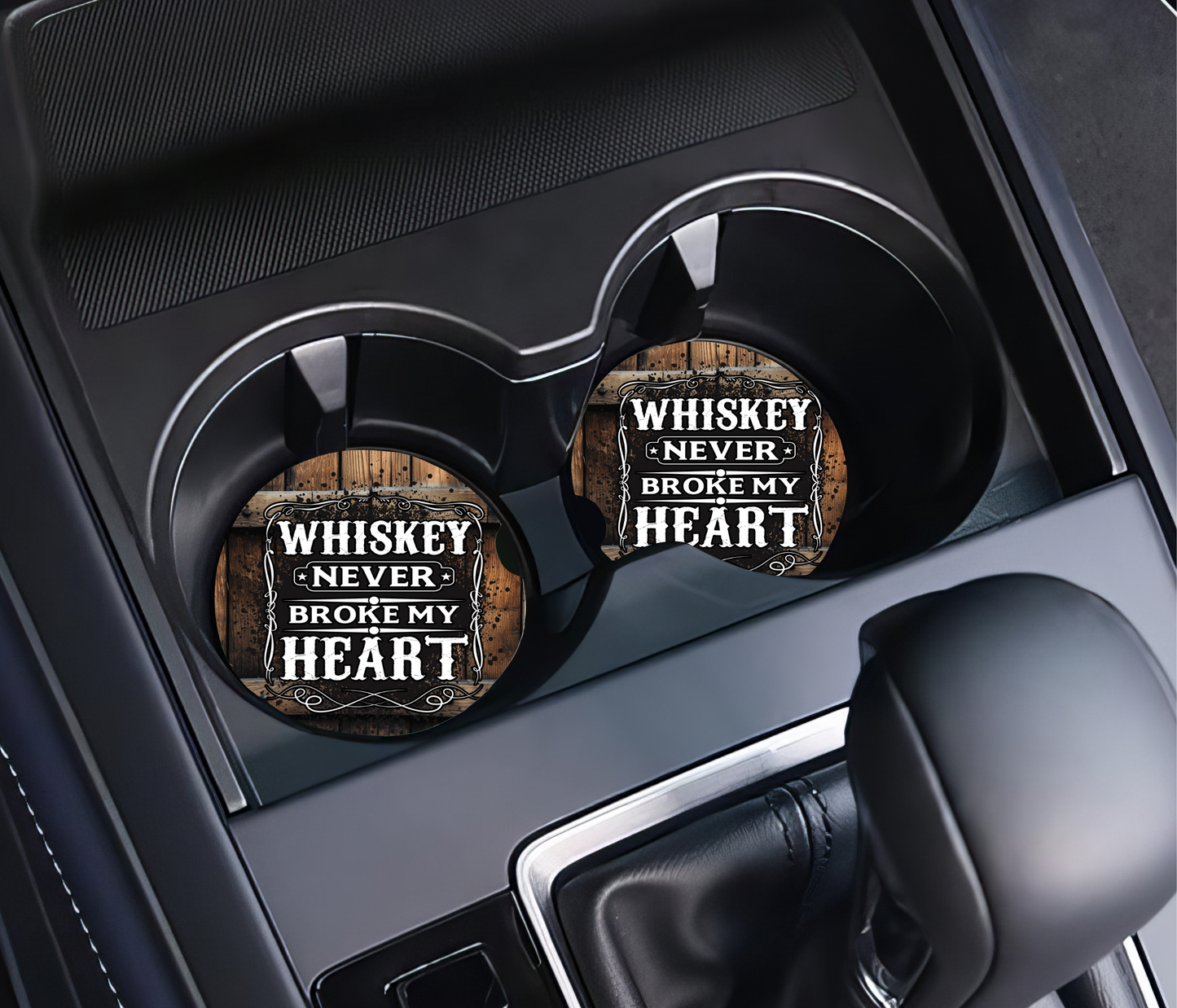 Whiskey never broke my heart