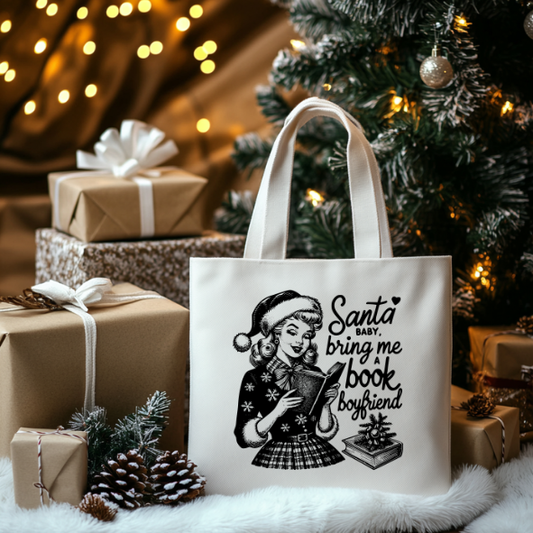 Santa Bring Me A Book Boyfriend