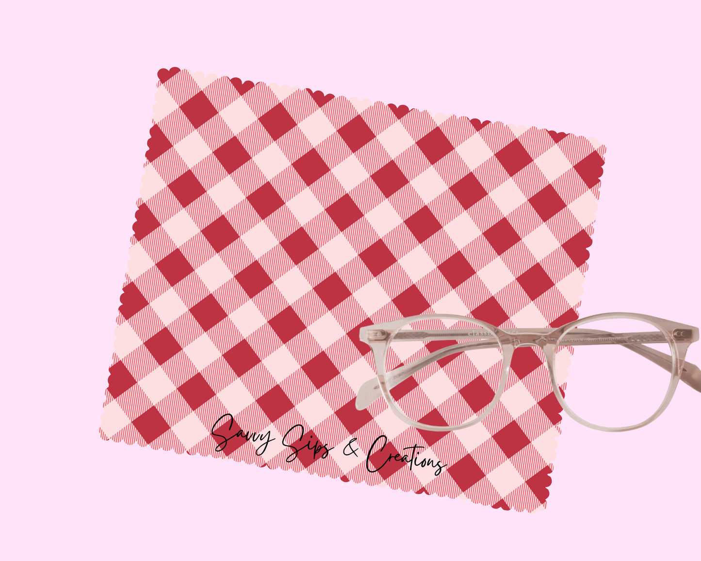 Lens Cleaning Cloth: Cherry Picnic