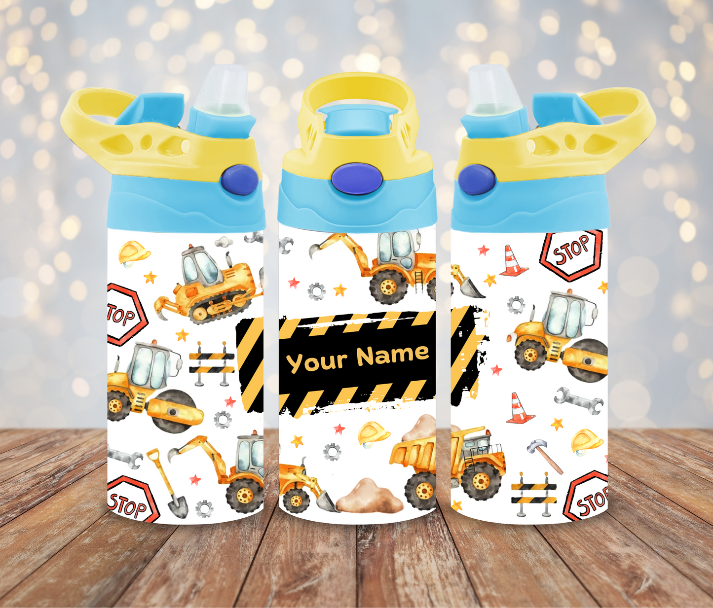 Flip Top Water Bottle #32 - Customisable