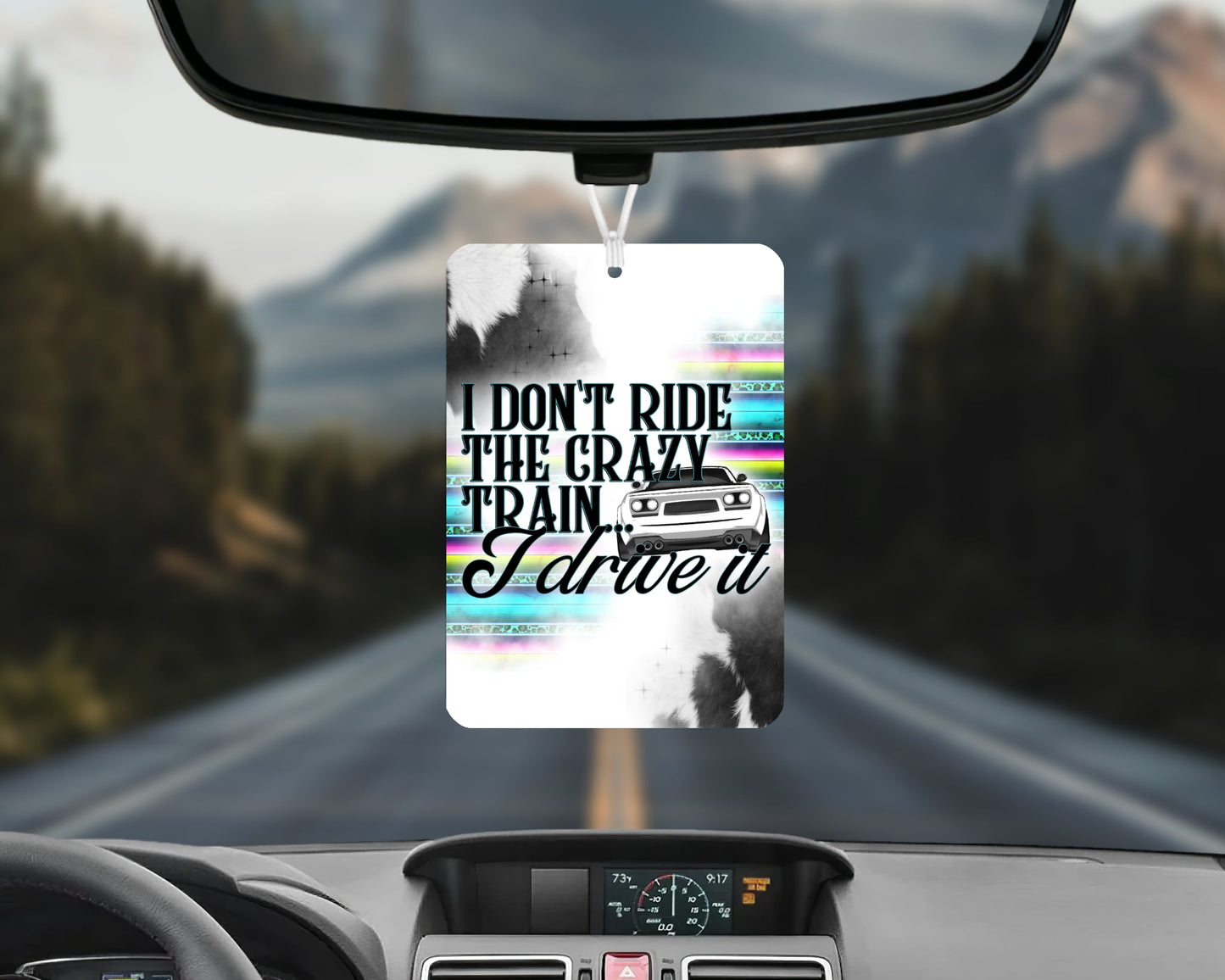 I don’t ride the crazy train