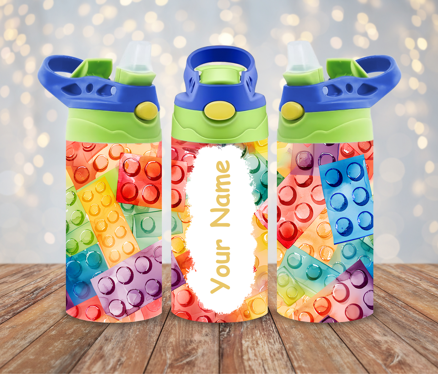 Flip Top Water Bottle #12 - Customisable
