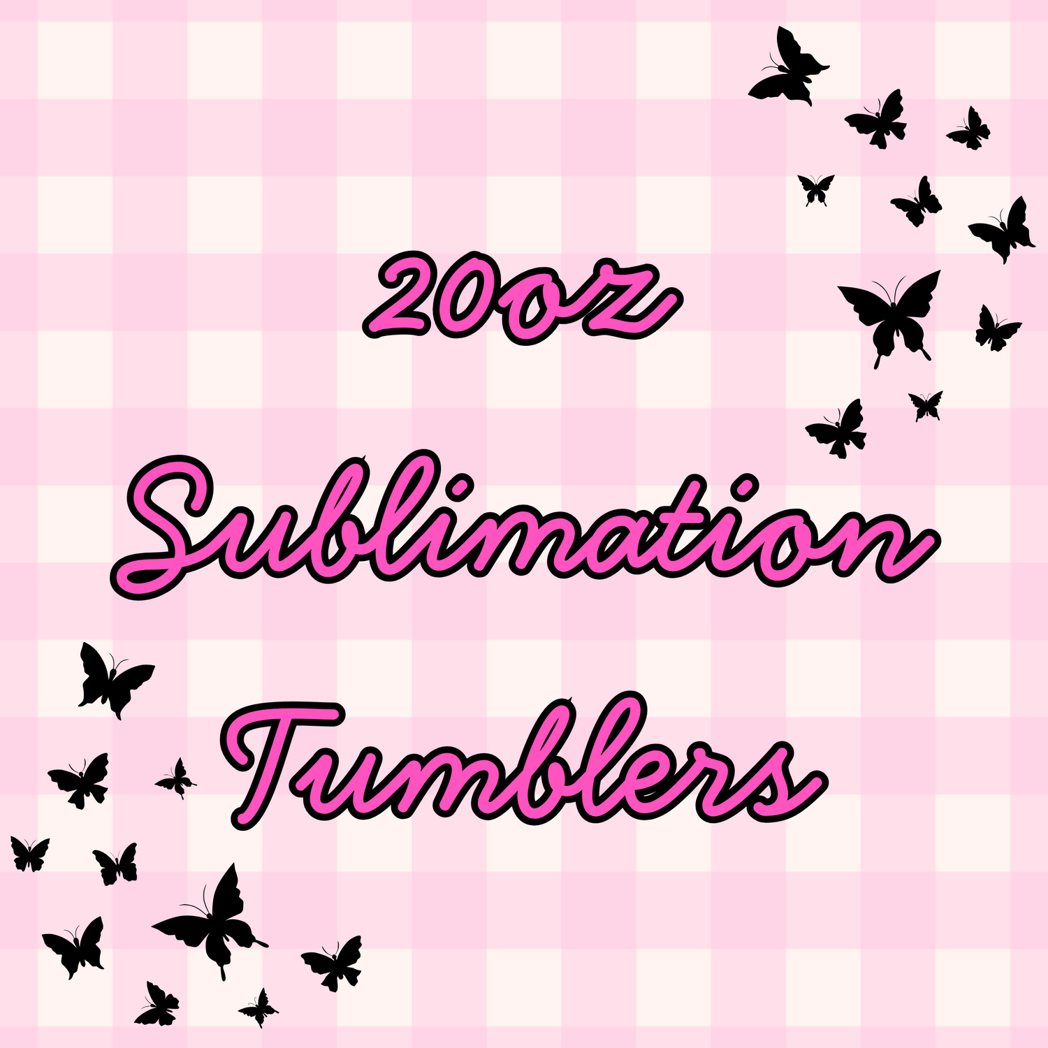 20oz Sublimation Tumblers