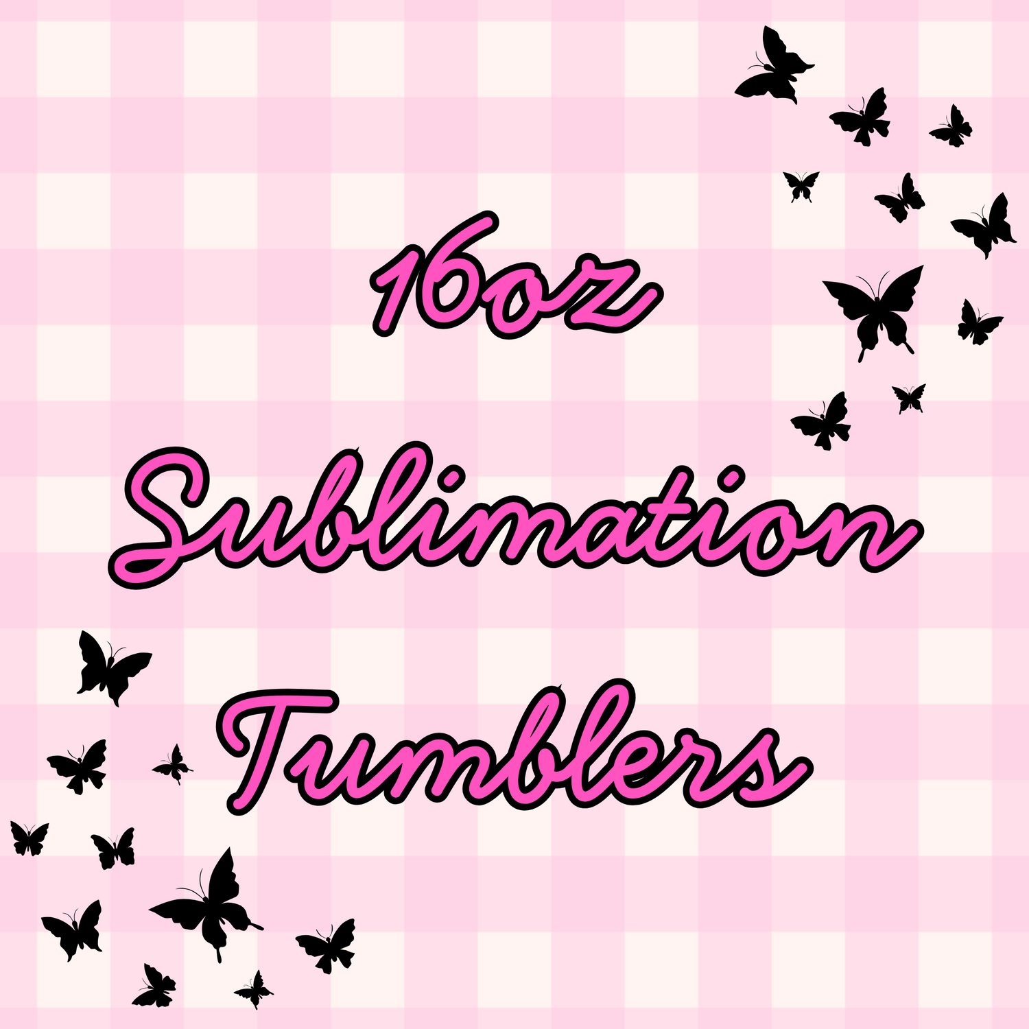 16oz Sublimation Tumblers