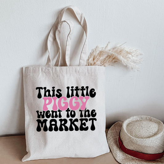 This little piggy went to the market