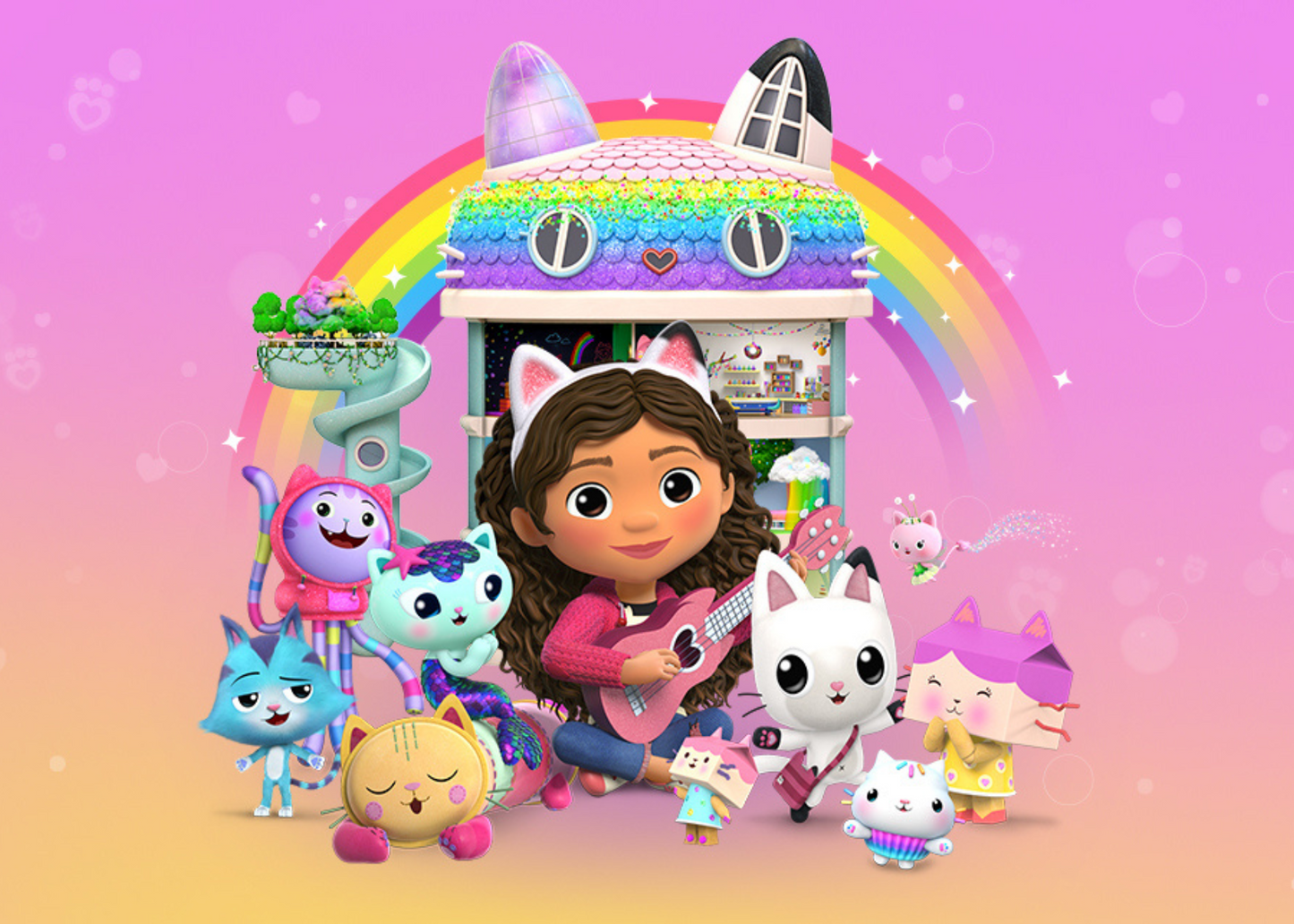 Gabby's Dollhouse - 80 Pieces