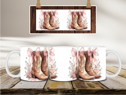 Blush Cowgirl Boots