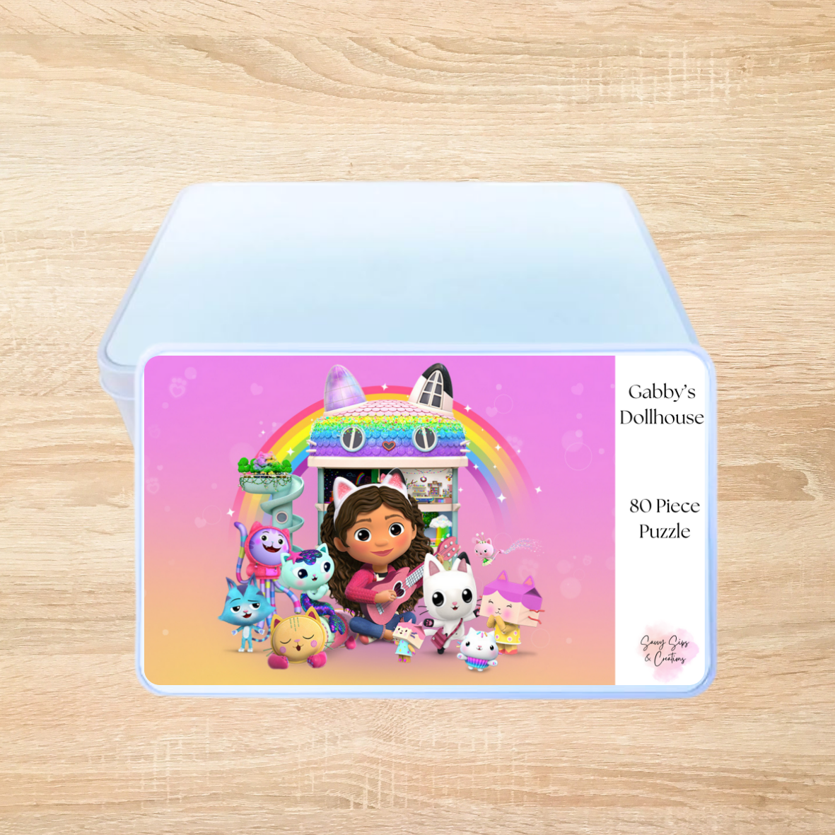 Gabby's Dollhouse - 80 Pieces