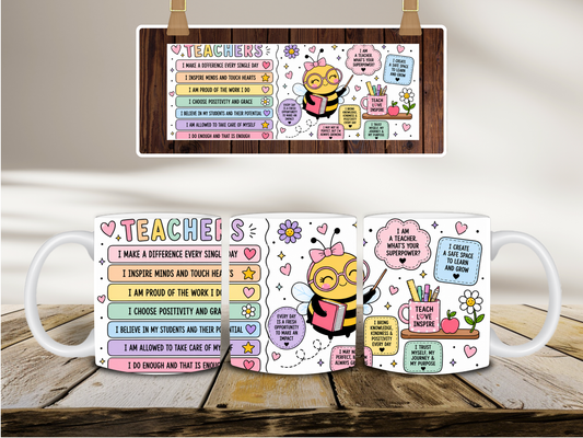 Teacher Affirmations Bee