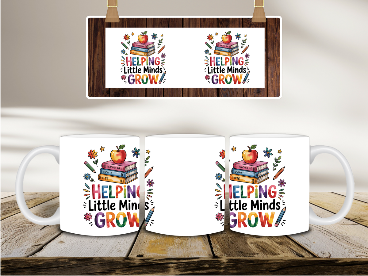 Helping Little Minds Grow - Colourful