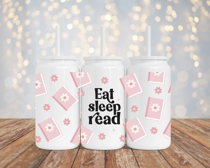 Eat Sleep Read - Black
