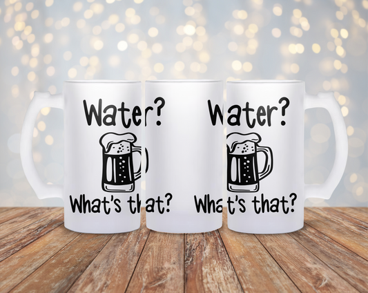 Water? What's That?