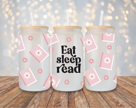 Eat Sleep Read - Black