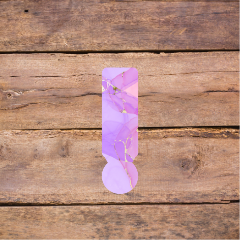 Pink Purple Gold Marble