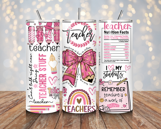 Pretty in Pink Teacher