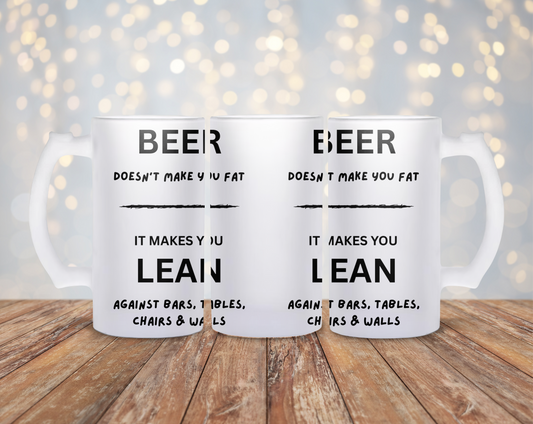 Beer Doesn't Make You Fat