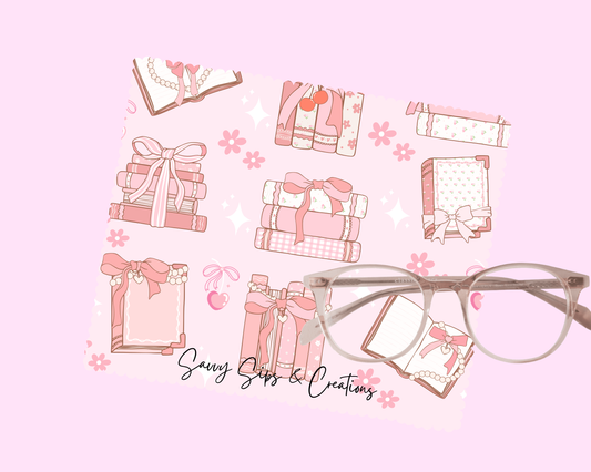 Lens Cleaning Cloth: Book Lover