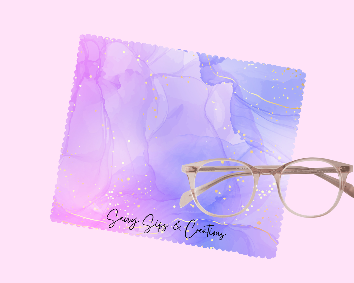 Lens Cleaning Cloth: Lavender Dreams
