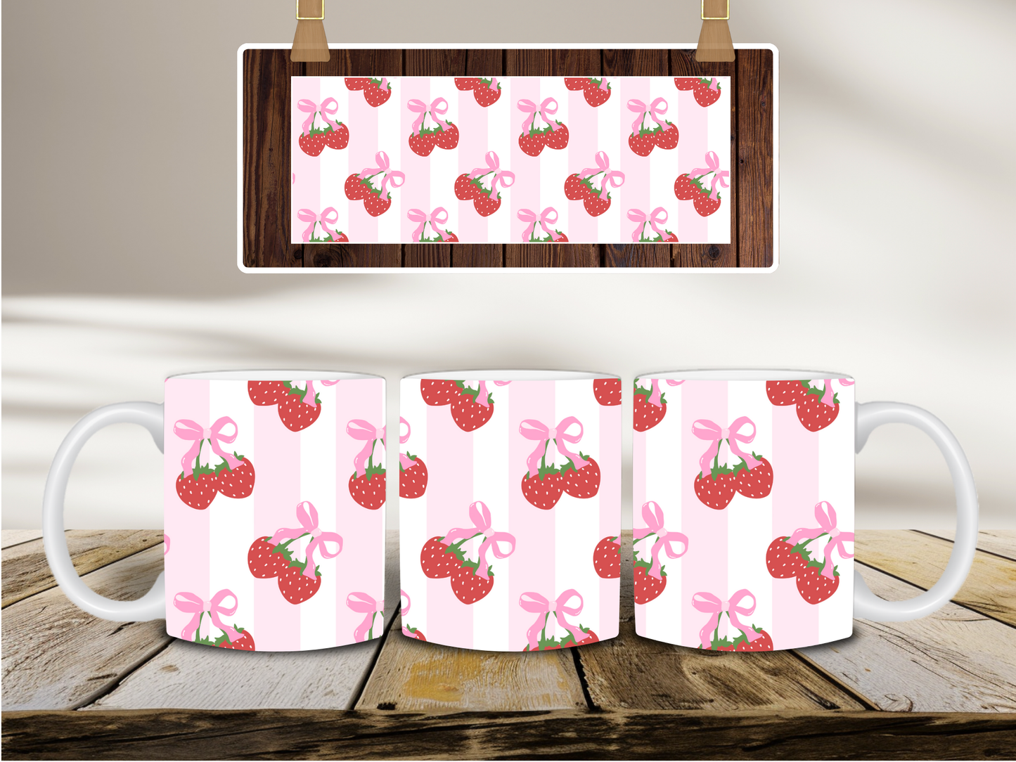 Strawberry Bows