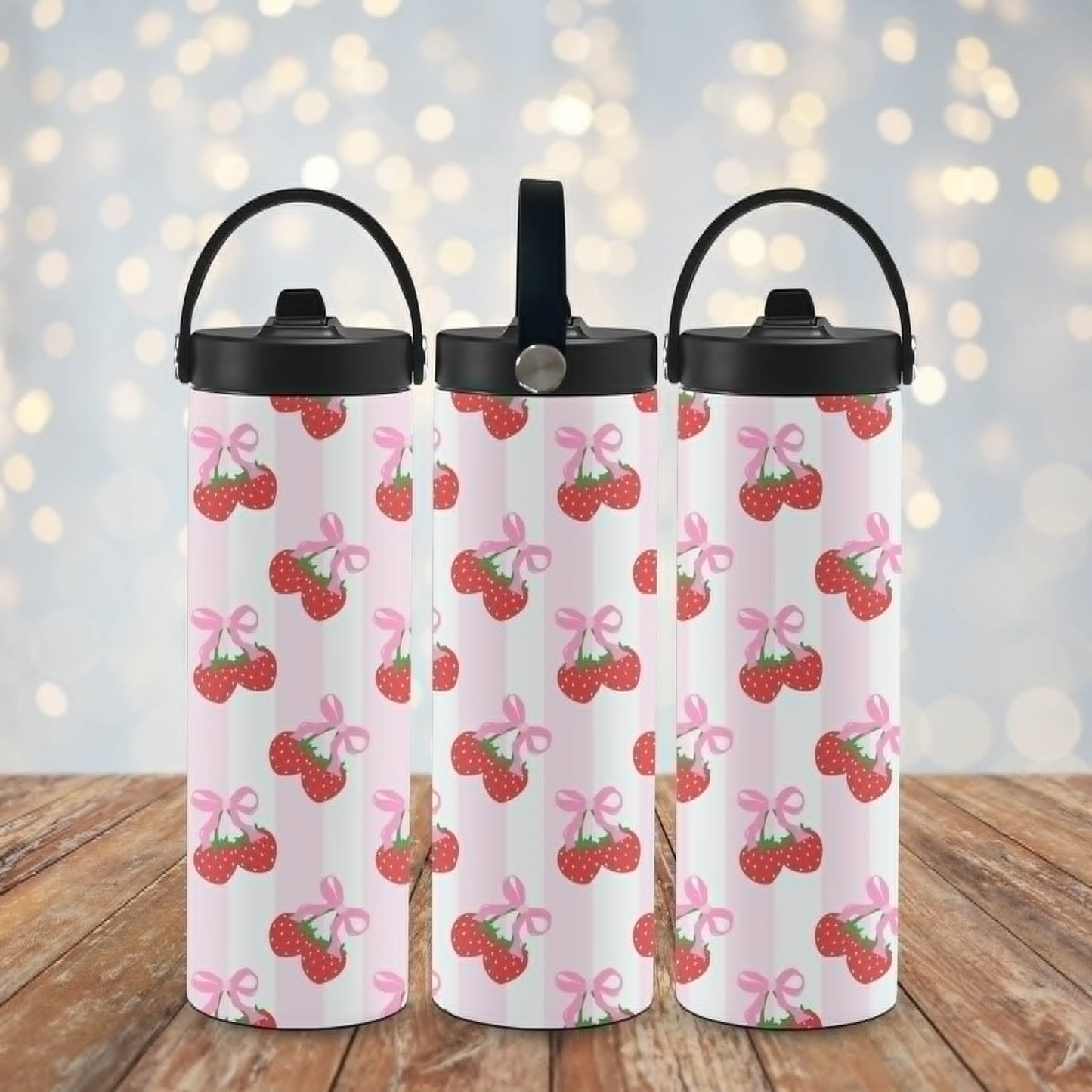 Strawberry Bows