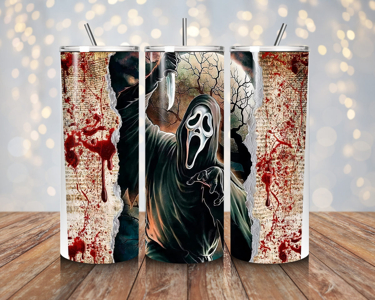 Ghost Face Blood & Pages