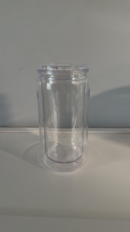 Acrylic Snow Globe Tumblers