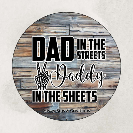 Dad in the streets