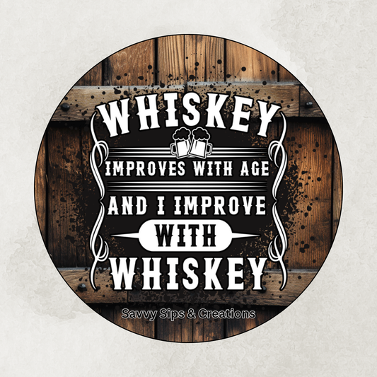 Whiskey improves with age
