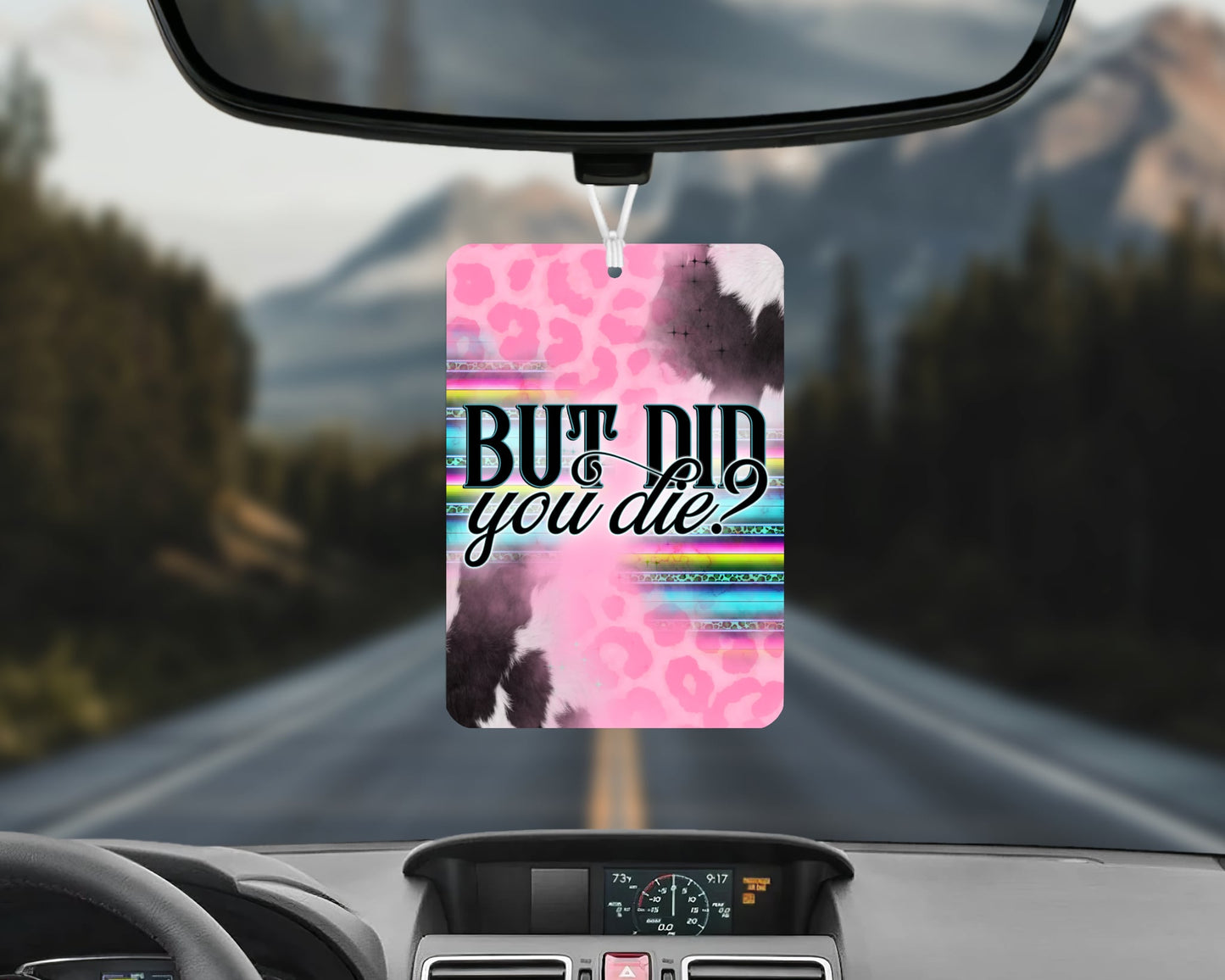But did you die?